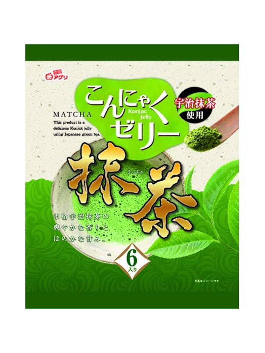 

Желе YUKIGUNI AGURI порционное Конняку со вкусом зелёного чая (6шт х18г) 180г