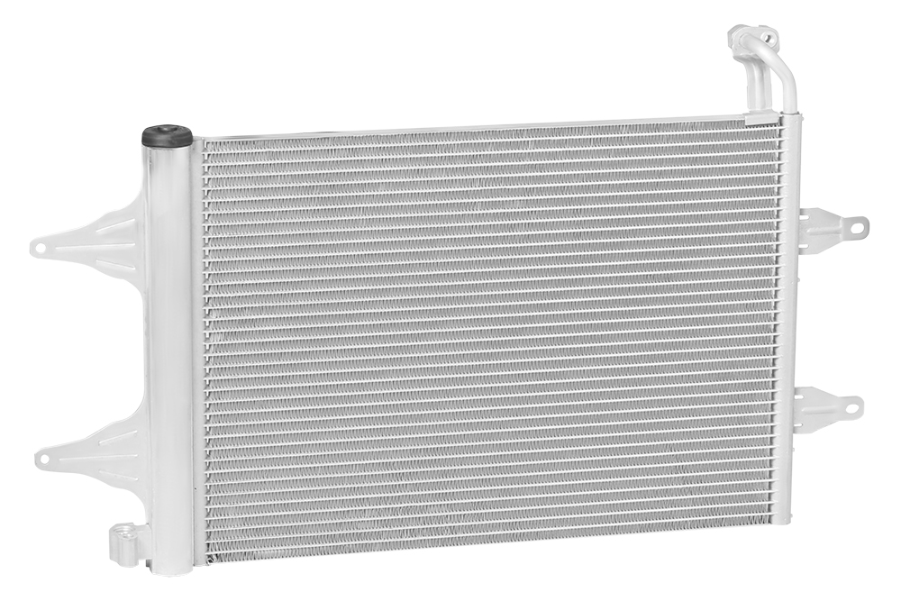 фото Радиатор кондиционера luzar для skoda fabia 1999- lrac 18qr