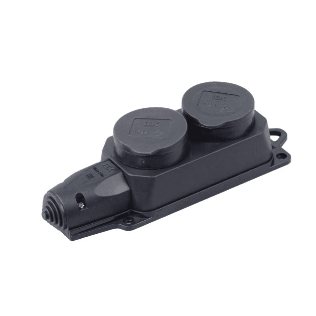 

Розетка IEK Омега PKR62-016-2-K0, Черный, Омега PKR62-016-2-K0