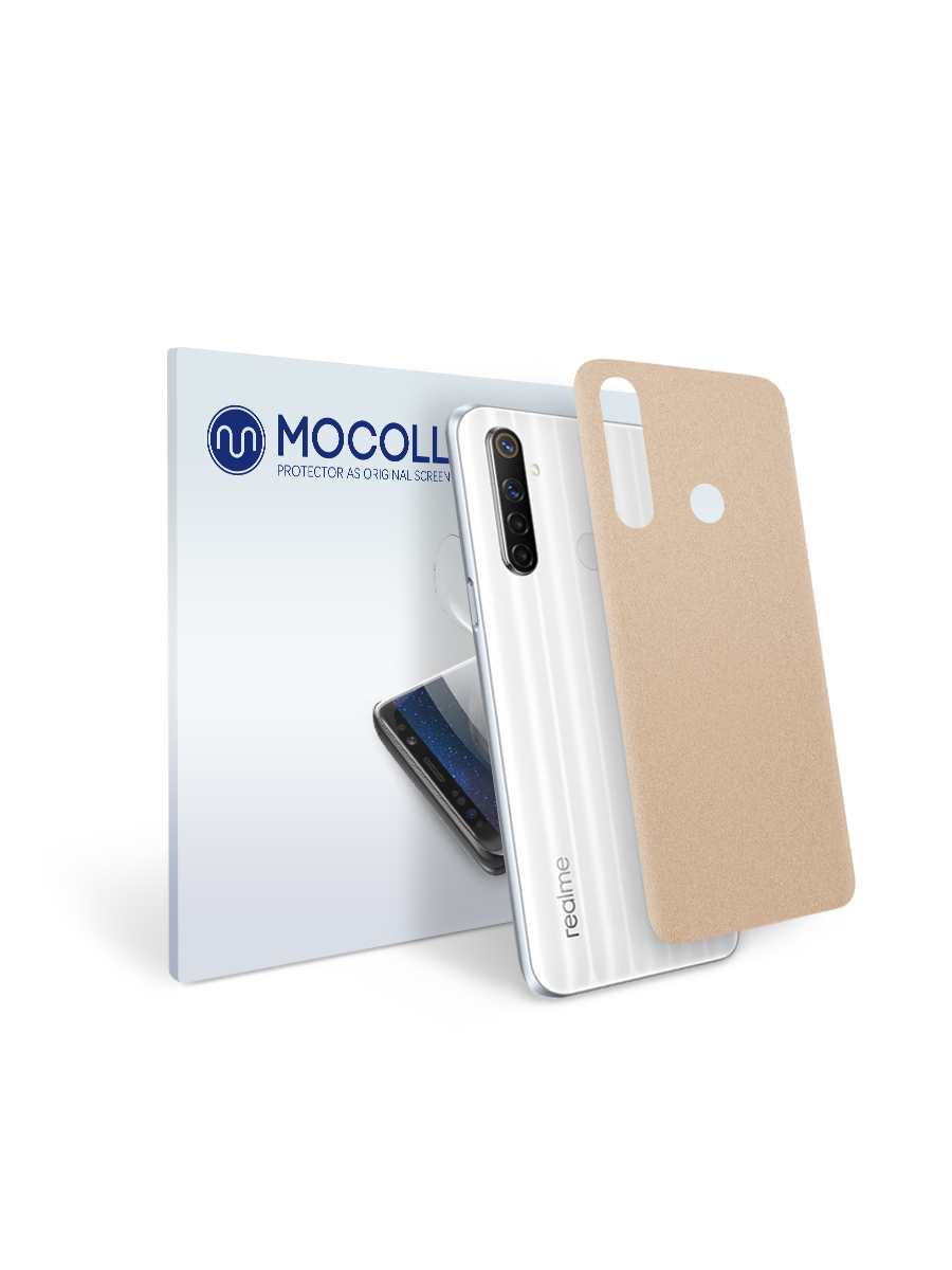 

Пленка защитная MOCOLL для задней панели REALME 2 Pro Кожа Белая