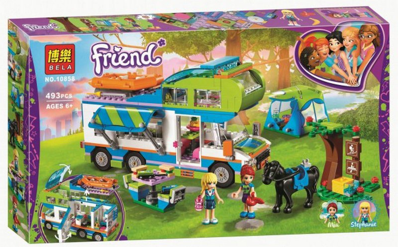 

Конструктор BELA Friends 10858 Дом на колесах, 10858