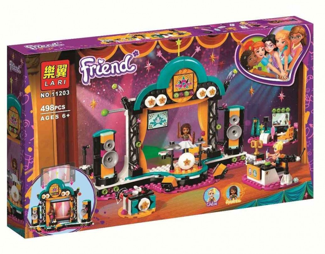 

Конструктор Lari Friend 11203 Шоу талантов, 11203