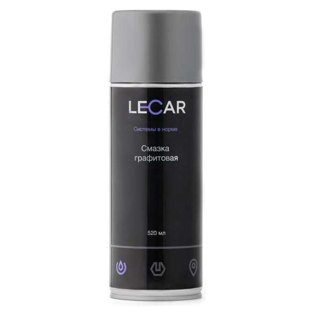 Смазка графитовая LECAR LECAR000010810 520 мл аэрозоль