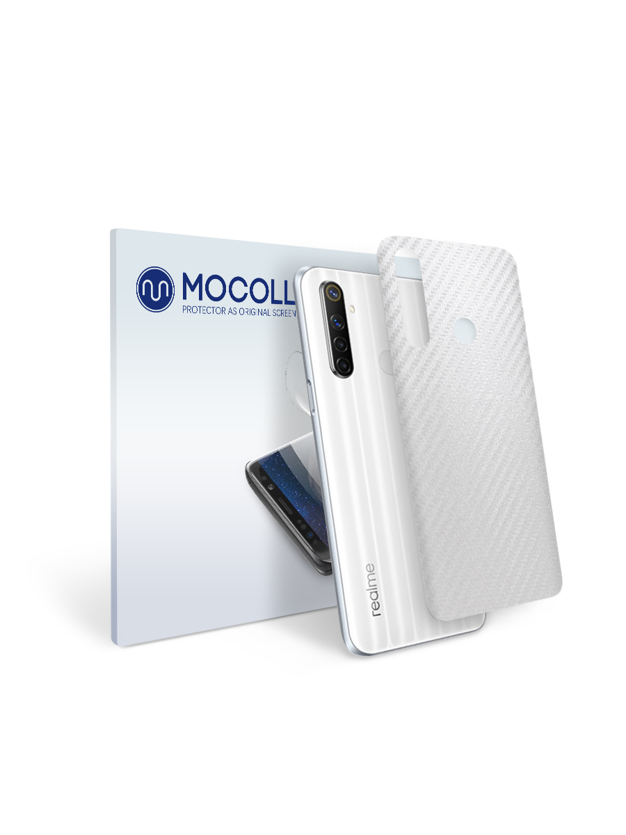 

Пленка защитная MOCOLL для задней панели REALME X Карбон прозрачный