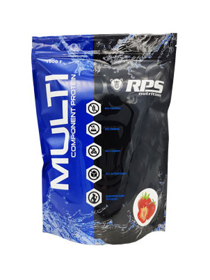 фото Протеин rps nutrition multicomponent protein, 1000 г, strawberry