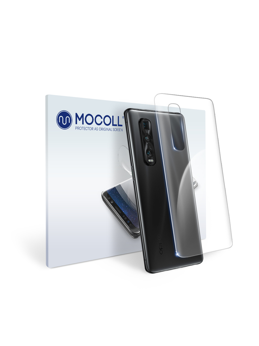 

Пленка защитная MOCOLL для задней панели OPPO Reno 2 матовая