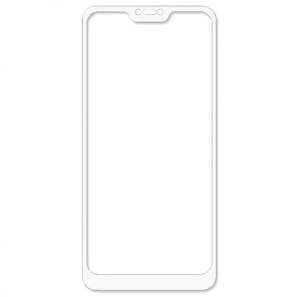 

Защитное стекло 5D Full Cover для Xiaomi Mi A2 Lite / Xiaomi Redmi 6 Pro (Белое)