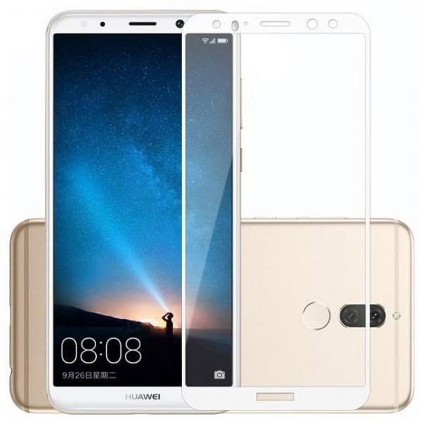 

Защитное стекло 5D Full Cover для Huawei Mate 10 Lite (Белый)