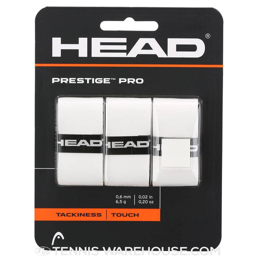 Овергрип Head Prestige Pro, -, белый, для разного уровня