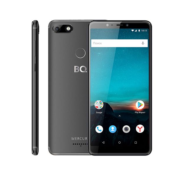 

Смартфон BQ BQ-6016L Mercury Black, 6016L