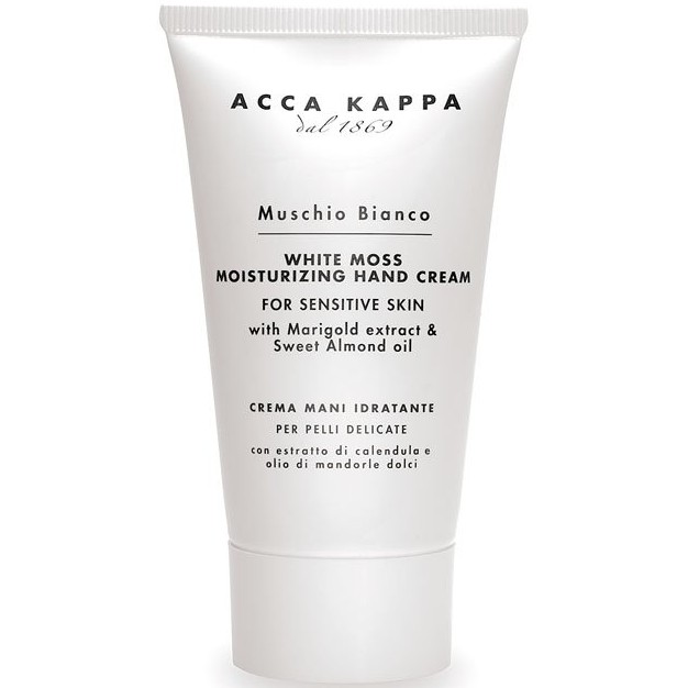 Питательный крем для рук Acca Kappa Muschio Bianco Hand Cream Мускус 75 мл