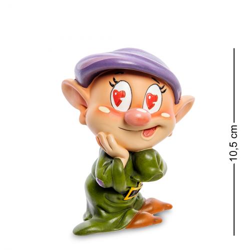 

Фигурка декоративная Disney, Влюбленный гном Простачок, 7 гномов, 8,5*6,5*10,5 см, Зеленый