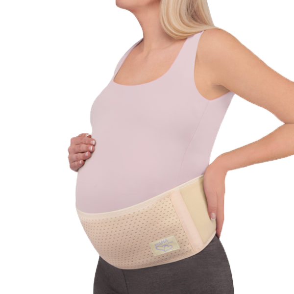 Бандаж для беременных дородовой 15 см Интерлин MamaLine MS B-1215 р.S-M бежевый фэст бандаж дородовой 0845