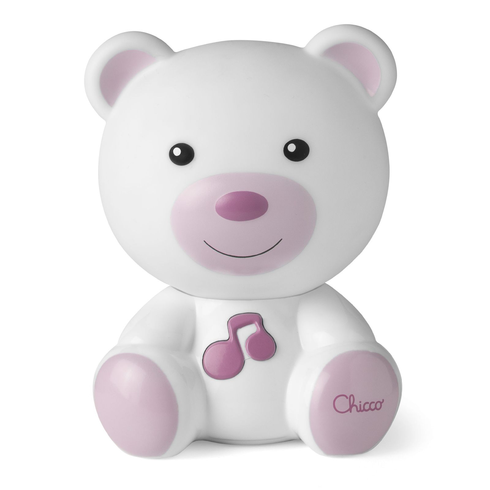 Ночник Медвежонок Chicco Dreamlight розовый мягкая игрушка медвежонок с бусинками 30 см розовый