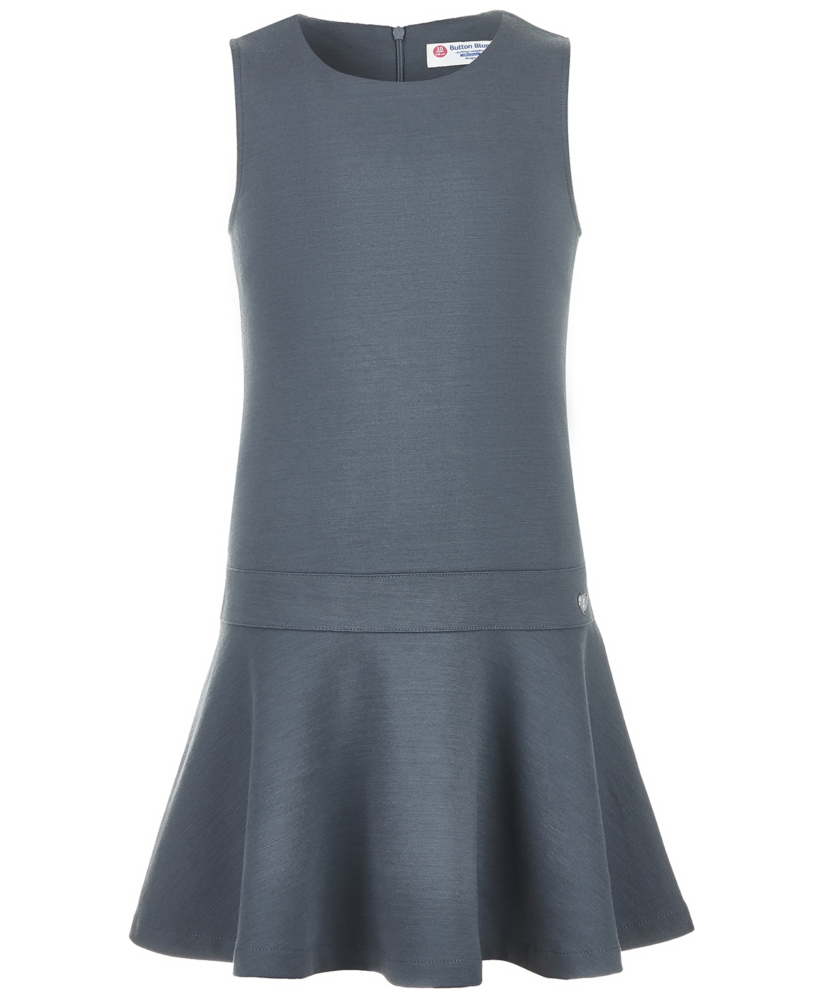 

Сарафан для девочек Button Blue, цв. серый, р-р 158, 218BBGS50020100