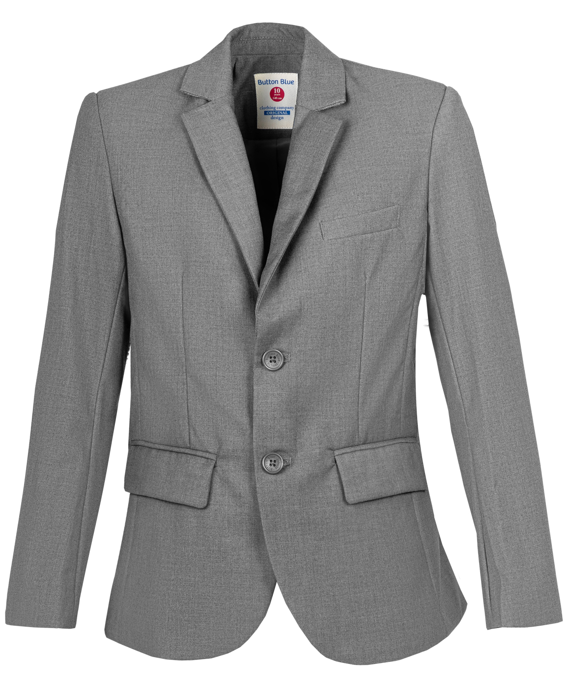 

Пиджак для мальчиков Button Blue, цв. серый, р-р 146, 219BBBS48010100