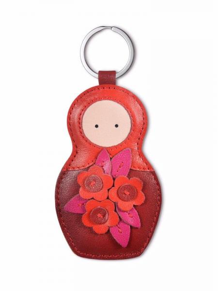 

Брелок женский MATRYOSHKA ON THE WAY бордо