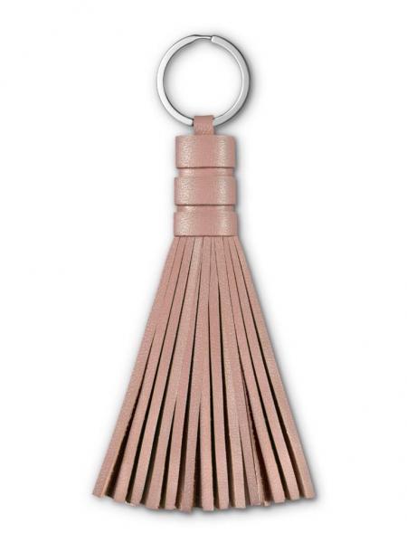

Брелок женский TASSEL NUDE моно нюдовый бежевый