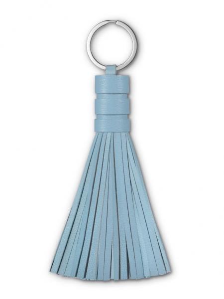 

Брелок женский TASSEL FLOWER BOMB моно голубой