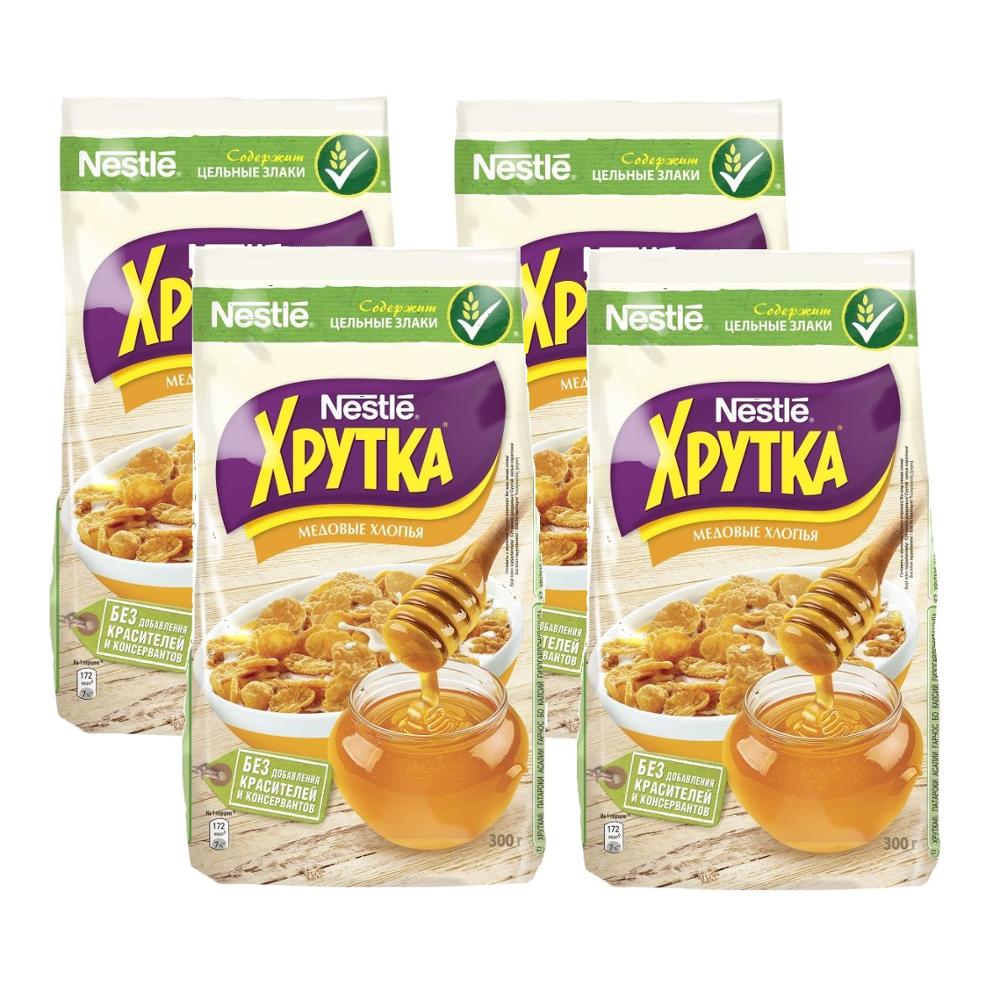 фото Хлопья хрутка 4*300 г nestle