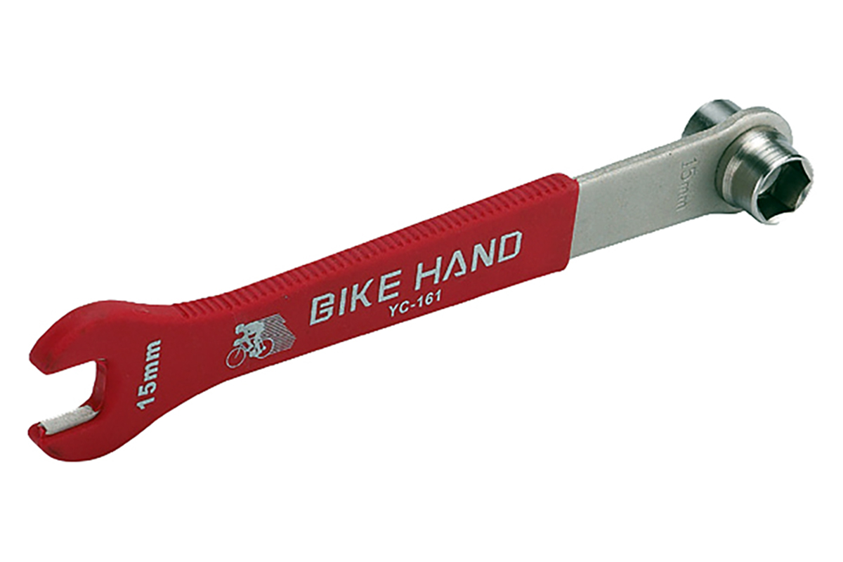 фото Ключ педальный yc-161/230076 bike hand