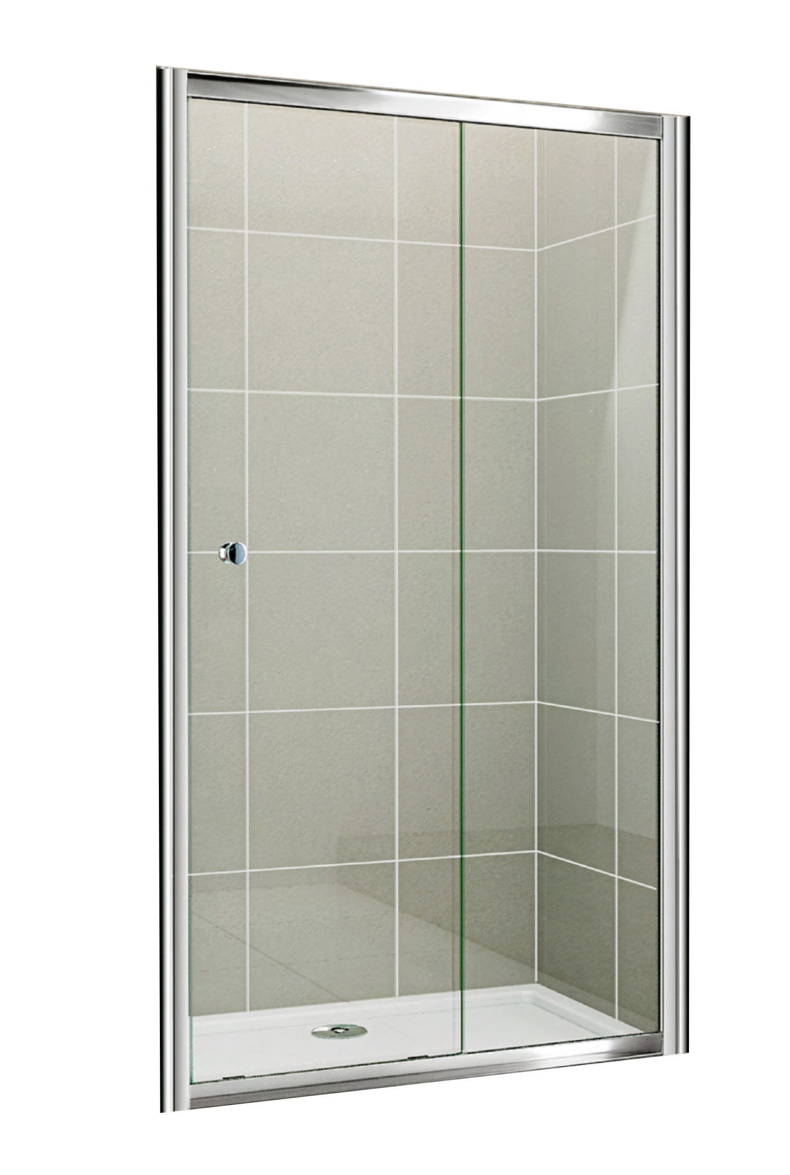 фото Душевая дверь в нишу cezares pratico bf1 155 c cr pratico-bf-1-155-c-cr