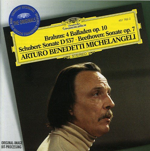 

Michelangeli Arturo Benedetti Brahms: 4 Ballades/ Schubert: Sonata D537