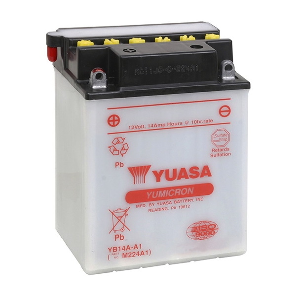 Аккумулятор Yamaha YB1-4AA10-00-00 /BTY-YB14A-A1-00 /BRP 715900171 Yuasa YB14A-A1 YB14A-A1