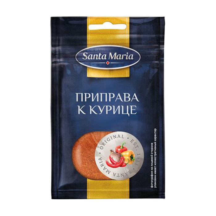

Приправа Santa Maria к курице 25 г
