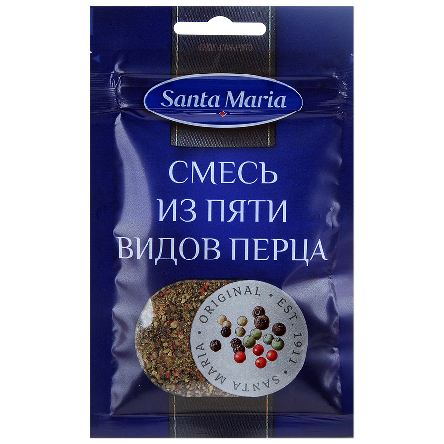 

Смесь Santa Maria из пяти видов перца 16 г