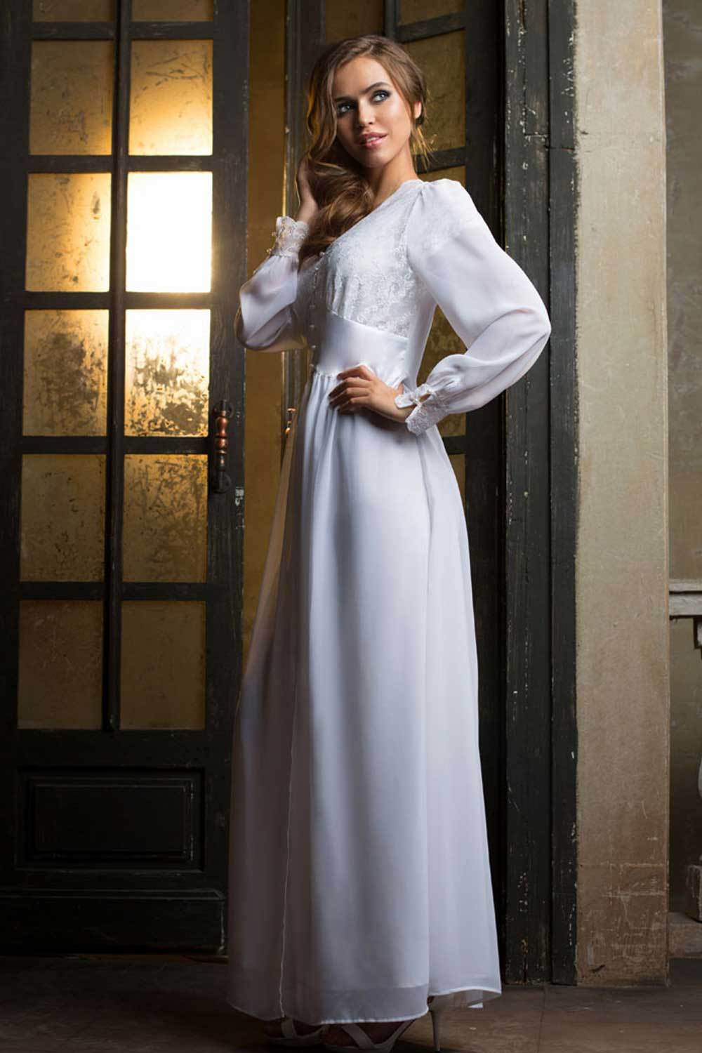 

Ночная сорочка женская Mia-Mia Lady in white 17259 белая XL, Lady in white 17259