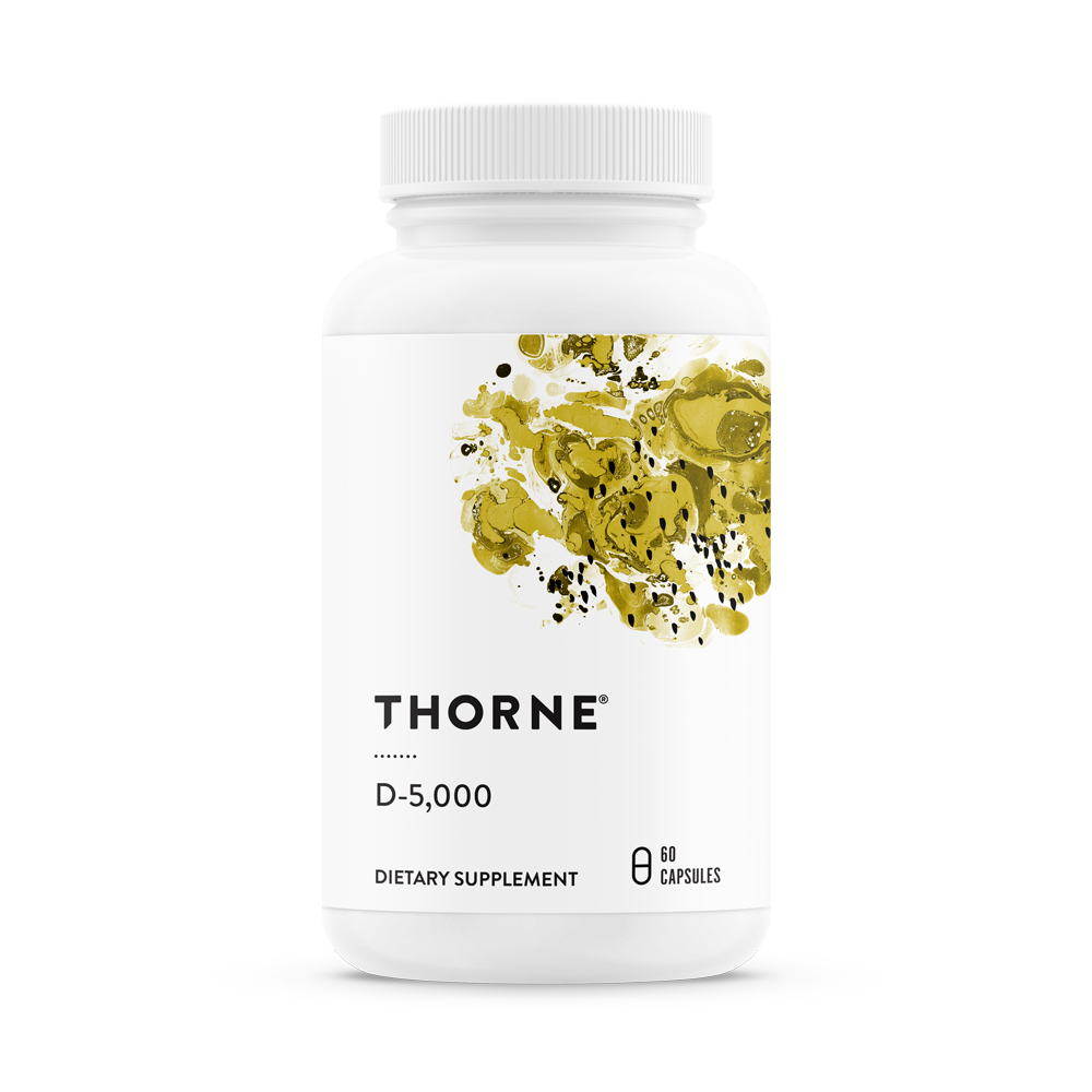 Витамин D Thorne Research Vitamin D-5000 60 капсул