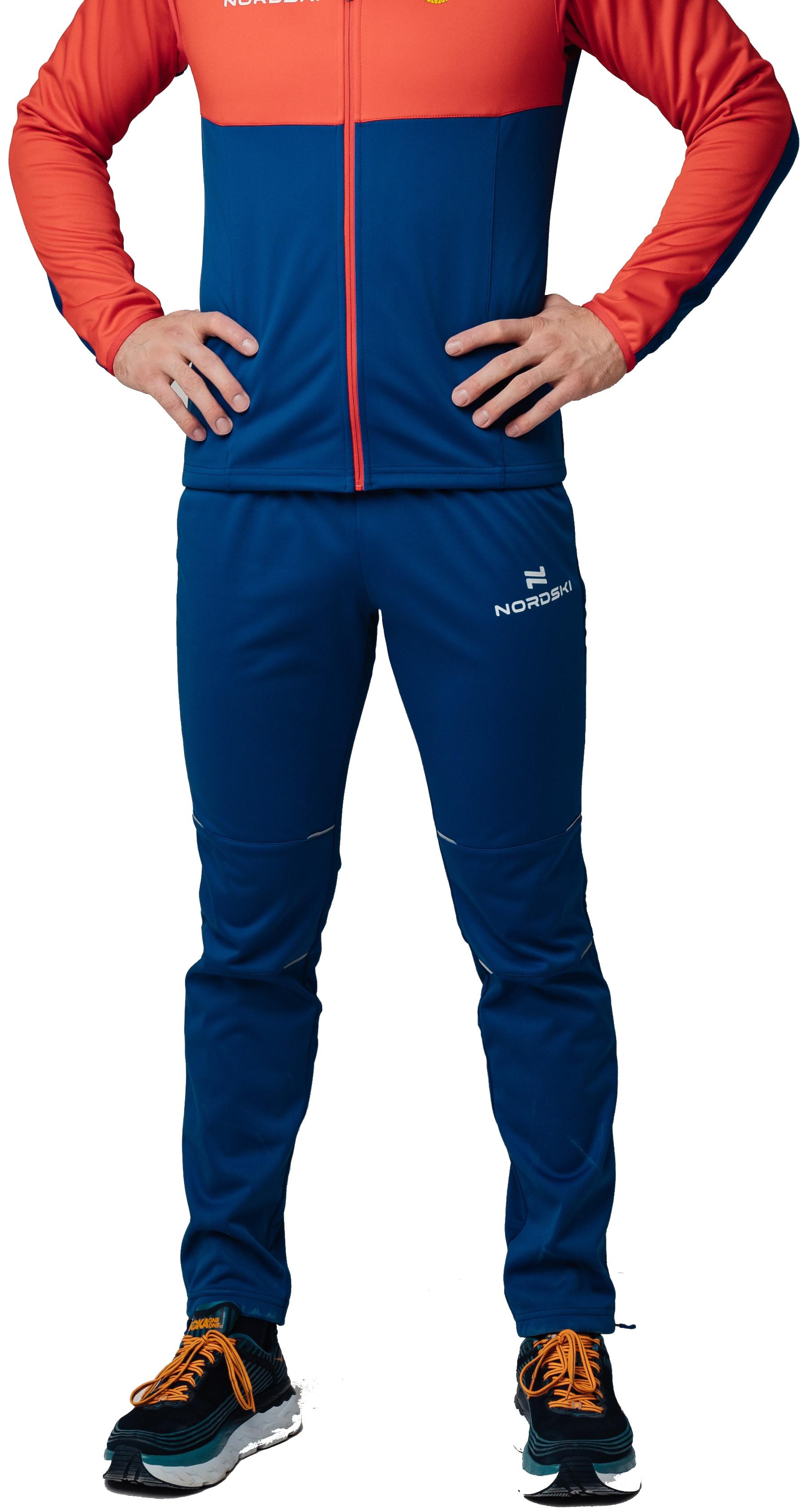 фото Спортивные брюки мужские nordski premium синие 3xl