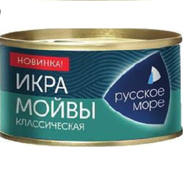 

Икра Русское море мойвы классическая 110 г