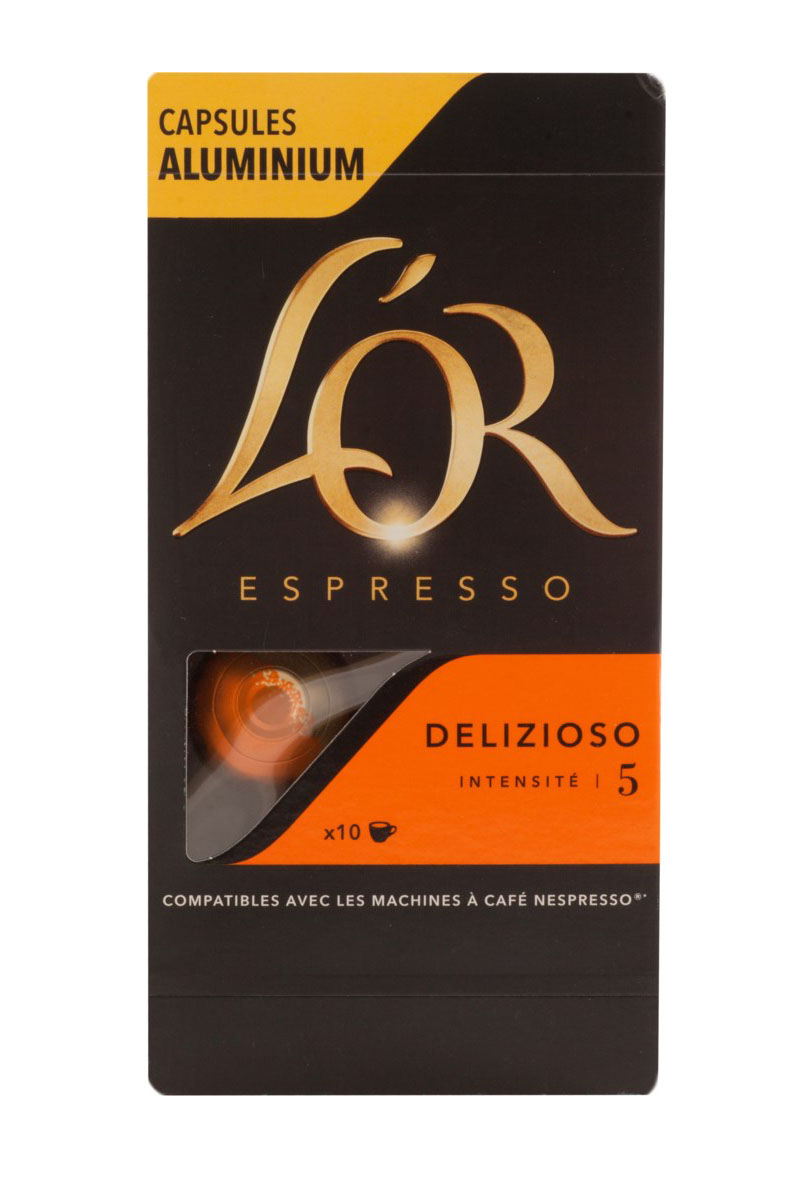 фото Кофе l'or espresso delizioso в капсулах молотый 10*52 г