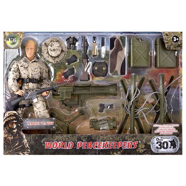 

Игровой набор World Peacekeepers MC90601 Пехотинец 1:6