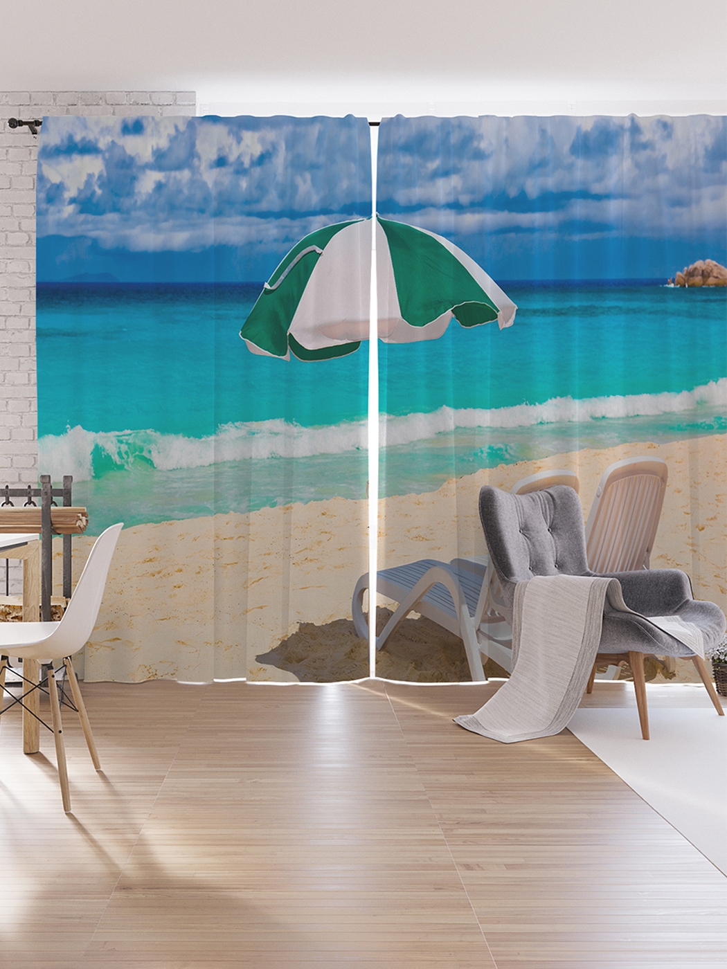 

Шторы под лён JoyArty «Морские ветра», серия Oxford DeLux, 340х265 см, Шторы под лён «Морские ветра», серия Oxford DeLux, 340х265 см