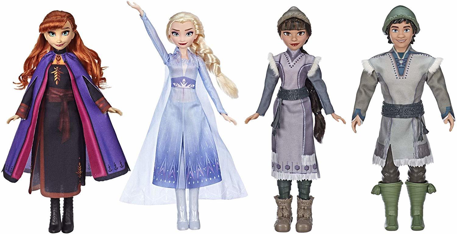 

Набор кукол Frozen 2 Анна, Эльза, Райдер и Ханимарен E8041