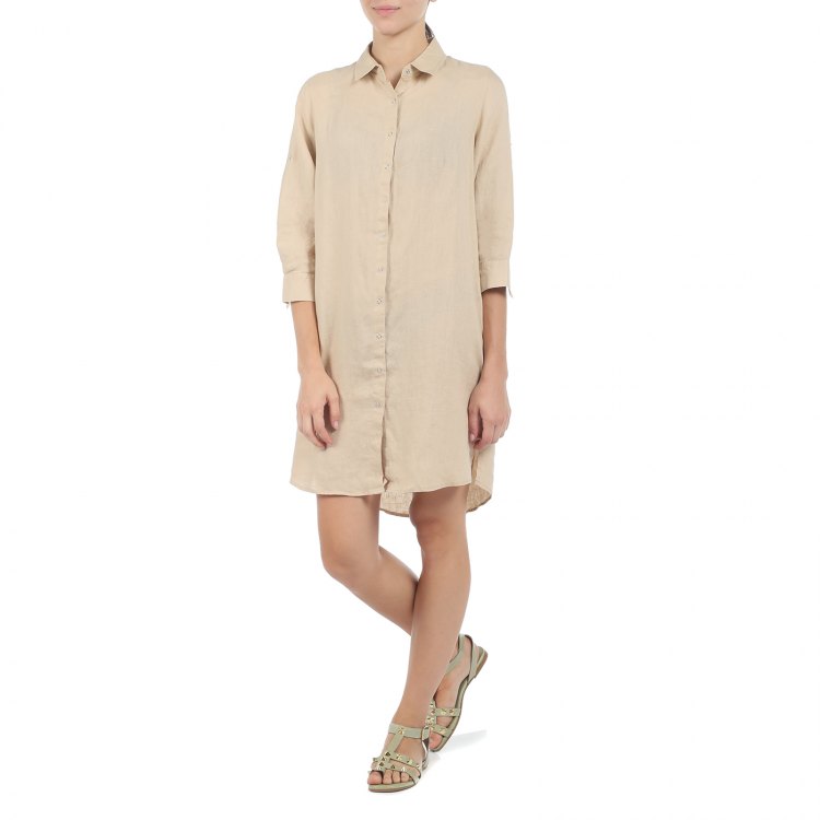 

Платье женское Maison David DRESS бежевое XS, Бежевый, DRESS