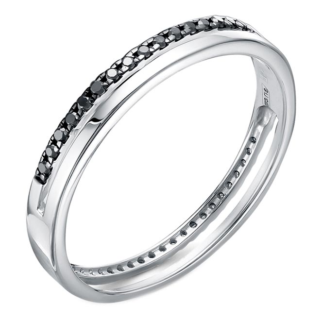 

Кольцо из белого золота с бриллиантом р. 18 Vesna jewelry 1134-256-27-00, 1134-256-27-00