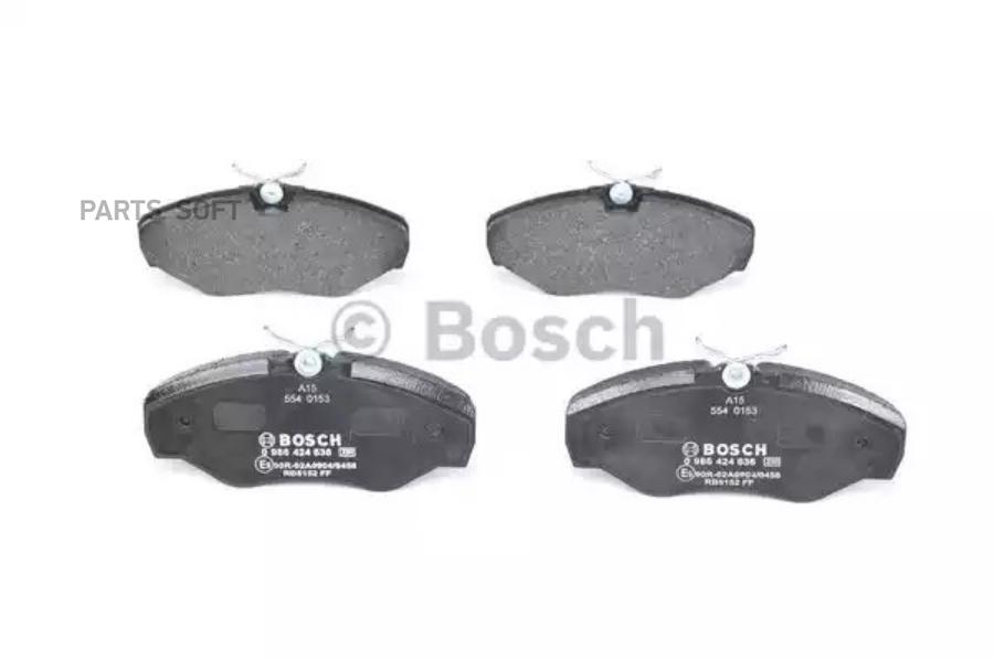 

Тормозные колодки Bosch 0986424636