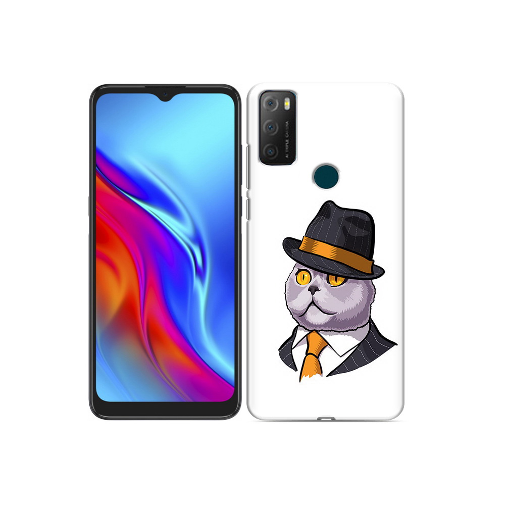 

Чехол MyPads Tocco для TCL 20e британец, Прозрачный, Tocco