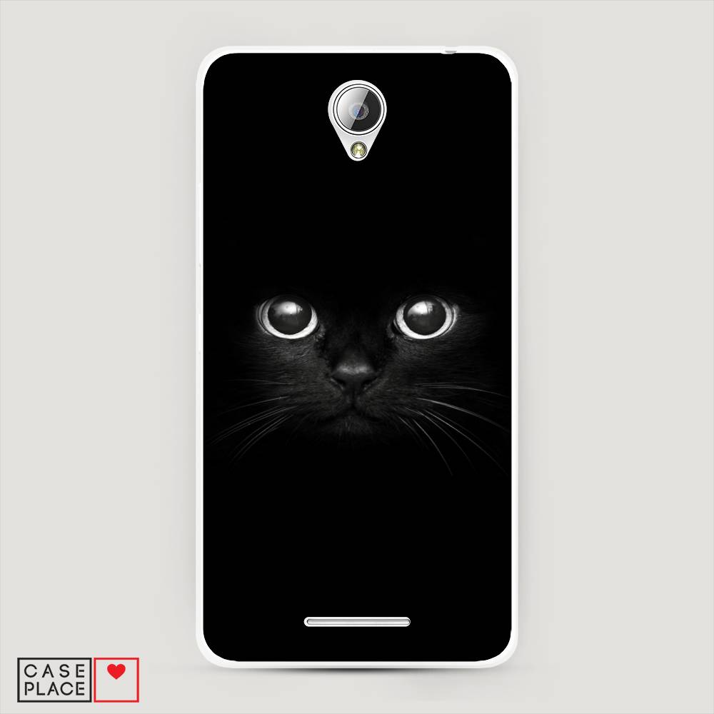 

Чехол Awog на Lenovo A5000 / Леново A5000 "Взгляд черной кошки", 111950-1