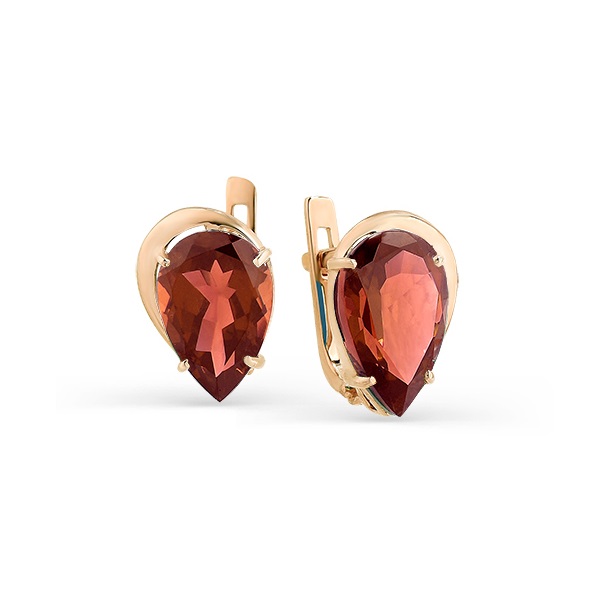 

Серьги из красного золота с гранатом Magic Stones 02-2-182-7000-010, 02-2-182-7000-010