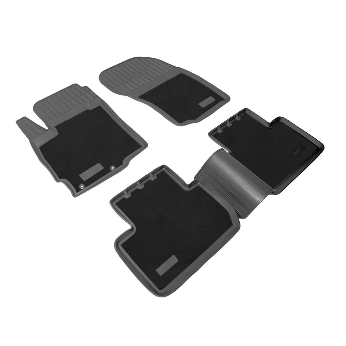 

Ковры в салон Norplast/Unidec для Mitsubishi Outlander (2012-)Полиуретан,Черный, арт.NPA11