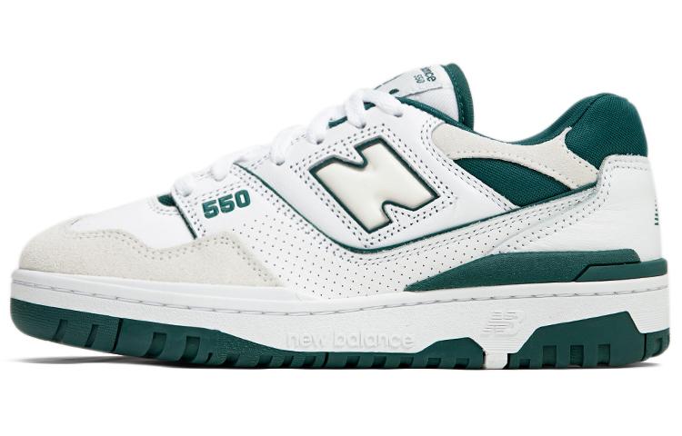 

Кеды унисекс New Balance NB 550 белые 43 EU, Белый, NB 550