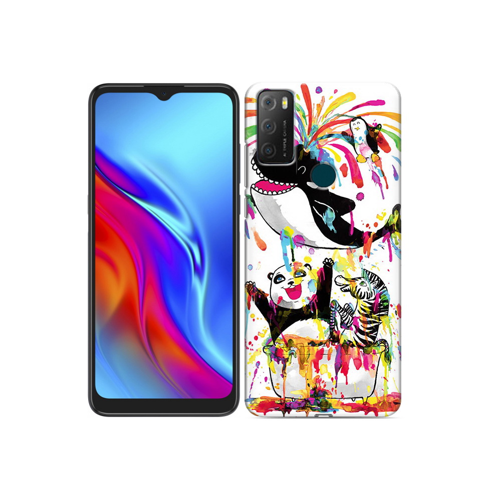 

Чехол MyPads Tocco для TCL 20e Хиппи кит, Прозрачный, Tocco