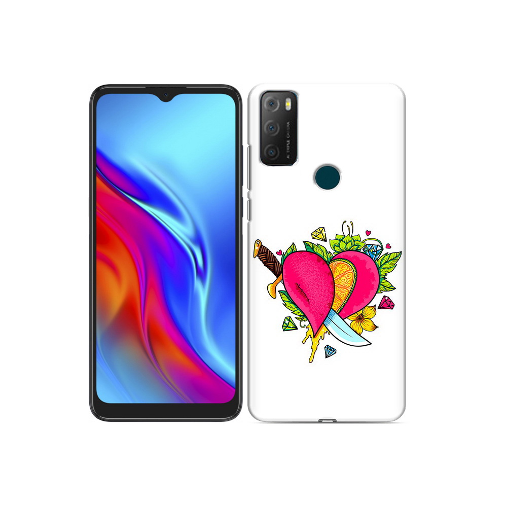 

Чехол MyPads Tocco для TCL 20e Фруктовое сердце, Прозрачный, Tocco