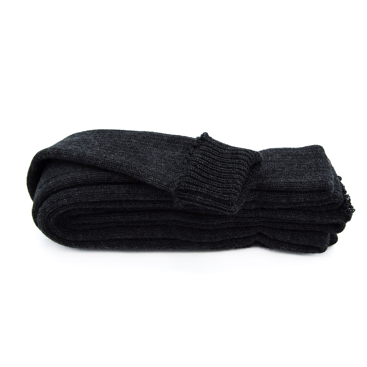 фото Манжет полушерсть (рукав), плотный, 7 см (373/м антрацит), 3 м айрис