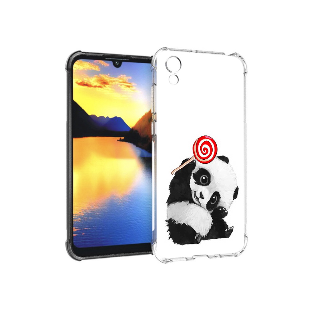 

Чехол MyPads Tocco для Huawei Y5 панда с леденцом, Прозрачный, Tocco